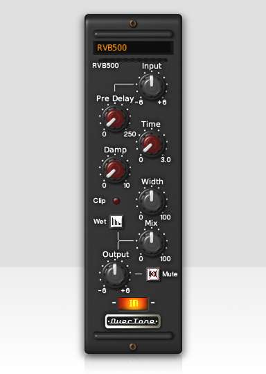 RVB500 Stereo Plate Reverb Plug-In